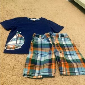 Janie and jack boys matching set